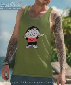 Weezer Cartoon Tank Top Racerback