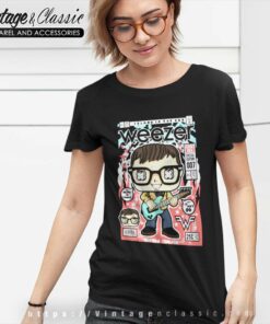 Weezer Comic Women TShirt