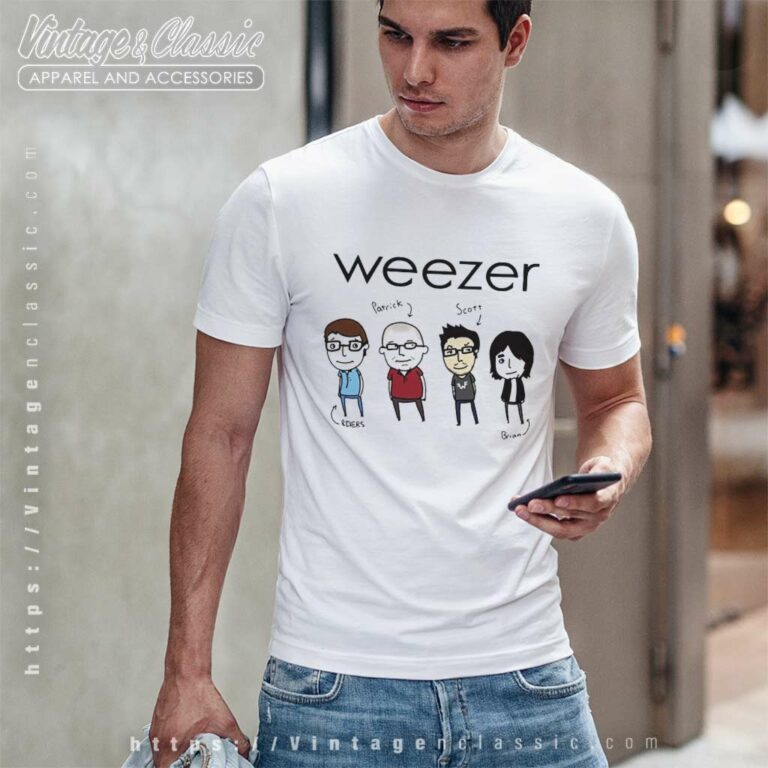 Weezer Drawing T Shirt Weezer Drawing T Shirt