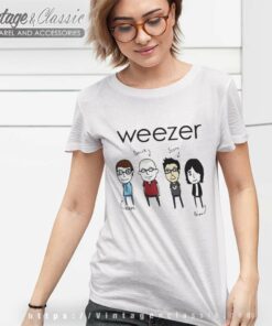 Weezer Drawing Women TShirt
