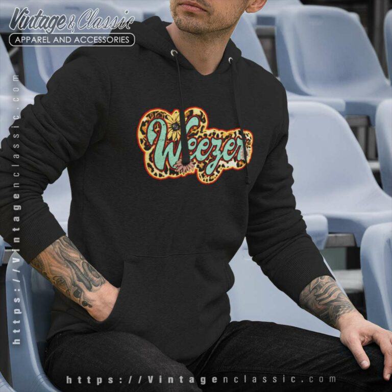 Weezer Flower Logo Hoodie Weezer Flower Logo Hoodie