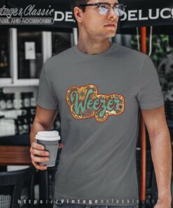 Weezer Flower Logo T Shirt