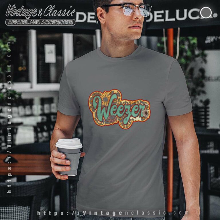Weezer Flower Logo T Shirt Weezer Flower Logo T Shirt