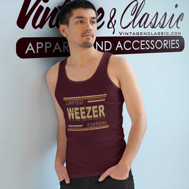 Weezer Limited Edition Tank Top Racerback Weezer Limited Edition Tank Top Racerback