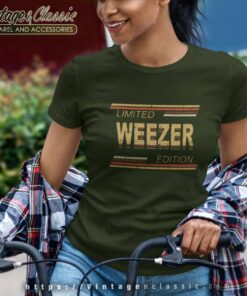 Weezer Limited Edition Women TShirt