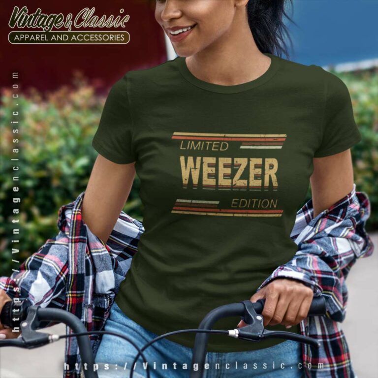 Weezer Limited Edition Women TShirt Weezer Limited Edition Women TShirt