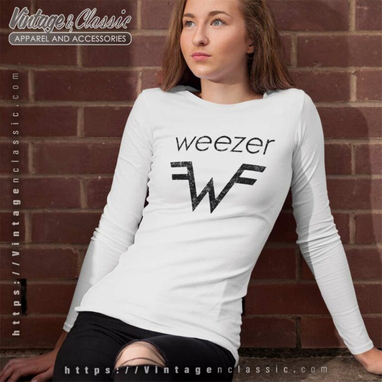 Weezer Logo Long Sleeve Tee Weezer Logo Long Sleeve Tee