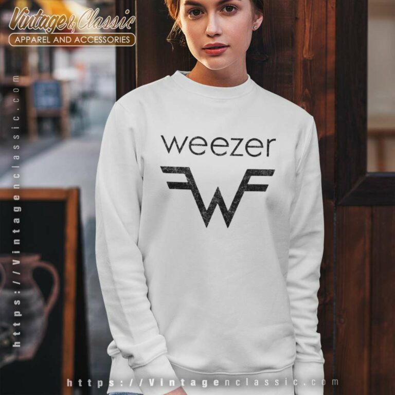 Weezer Logo Sweatshirt Weezer Logo Sweatshirt