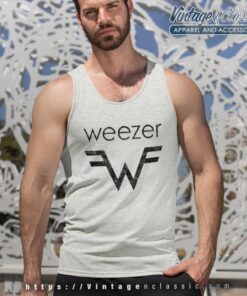 Weezer Logo Tank Top Racerback