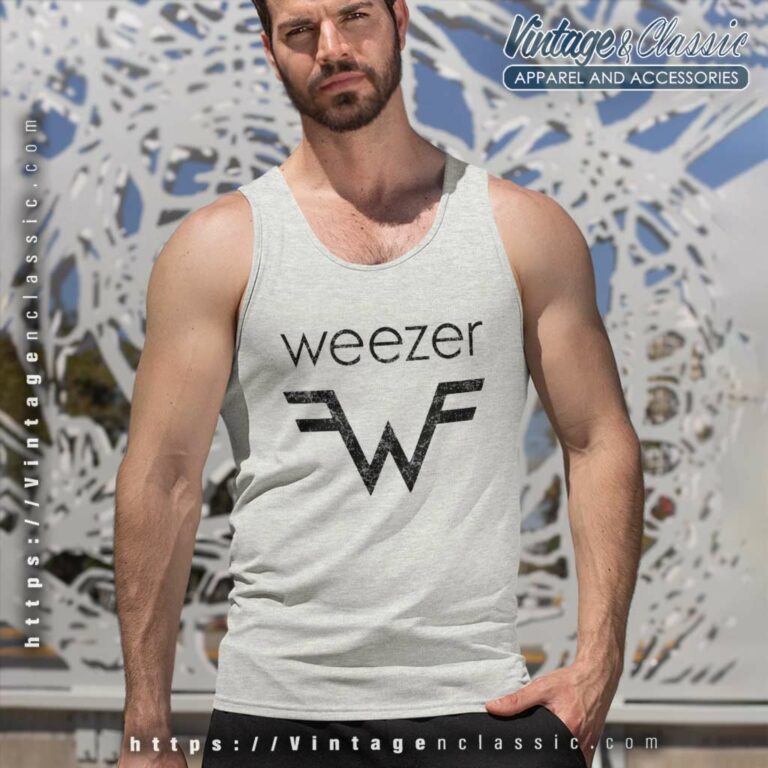 Weezer Logo Tank Top Racerback Weezer Logo Tank Top Racerback