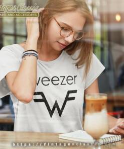 Weezer Logo Vintage Women TShirt