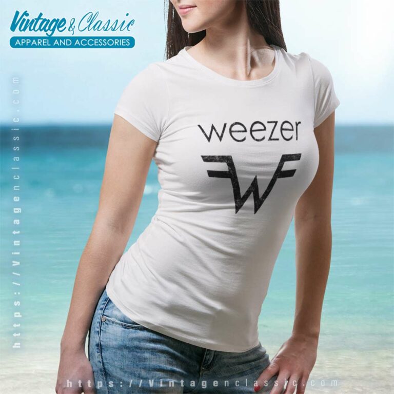 Weezer Logo Women TShirt Weezer Logo Women TShirt