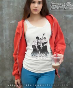 Weezer Midget Tour Tank Top Racerback