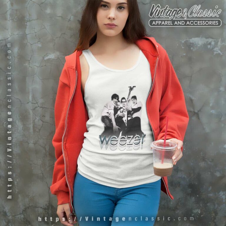 Weezer Midget Tour Tank Top Racerback Weezer Midget Tour Tank Top Racerback