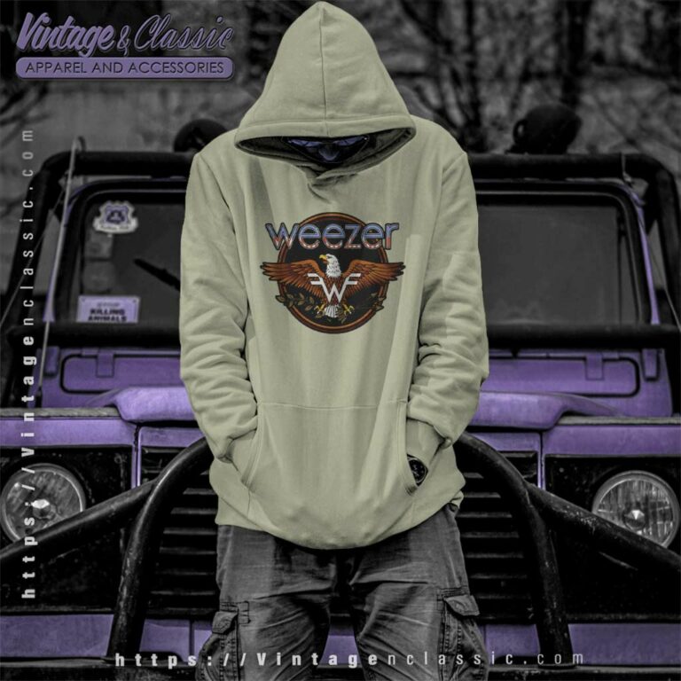 Weezer Shirt American Eagle Logo Hoodie Weezer Shirt American Eagle Logo Hoodie