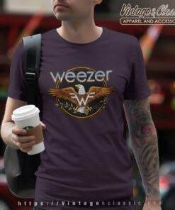 Weezer Shirt American Eagle Logo T Shirt