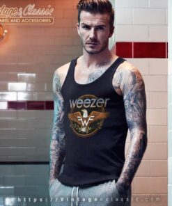 Weezer Shirt American Eagle Logo Tank Top Racerback
