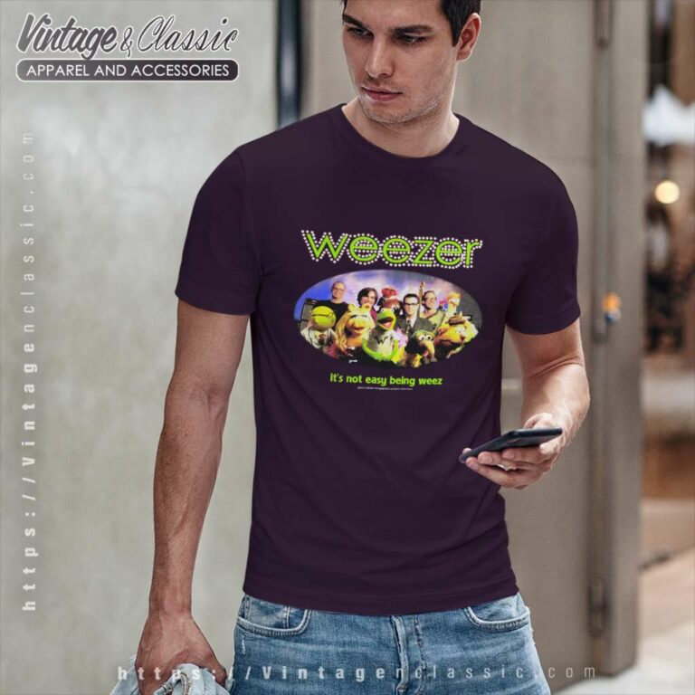 Weezer Shirt Its Not Easy Being Weez T Shirt Weezer Shirt Its Not Easy Being Weez T Shirt