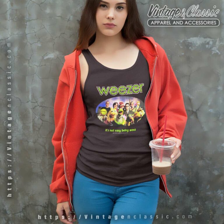 Weezer Shirt Its Not Easy Being Weez Tank Top Racerback Weezer Shirt Its Not Easy Being Weez Tank Top Racerback