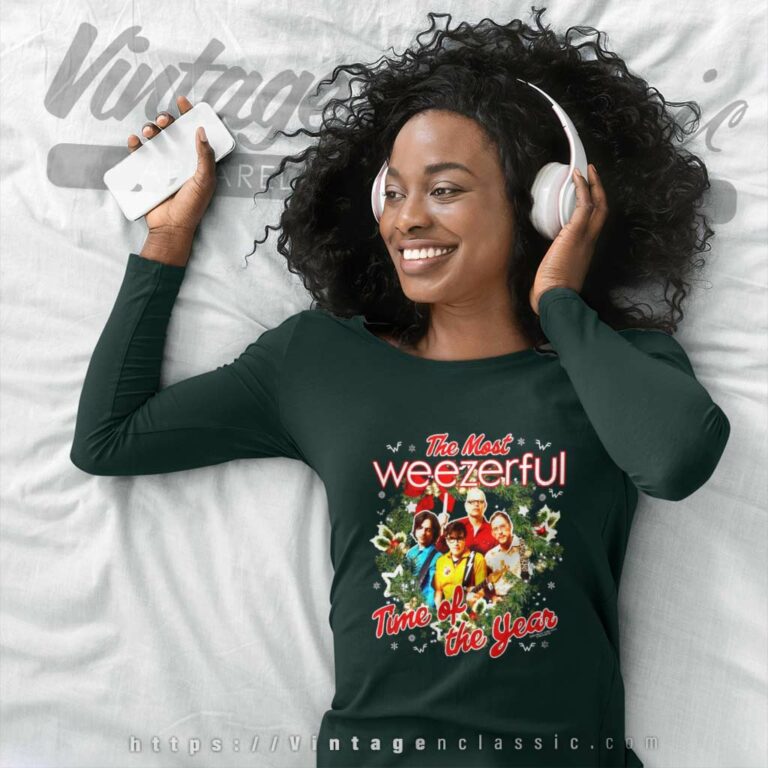Weezer Shirt The Most Time Of The Year Long Sleeve Tee Weezer Shirt The Most Time Of The Year Long Sleeve Tee