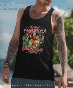 Weezer Shirt The Most Time Of The Year Tank Top Racerback
