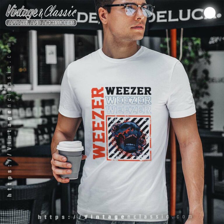 Weezer Skull T Shirt Weezer Skull T Shirt
