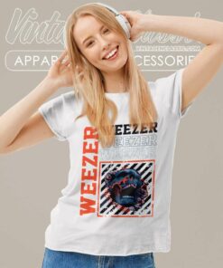 Weezer Skull Women TShirt