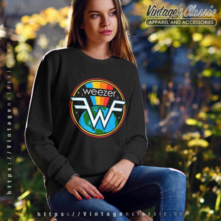 Weezer Space Sweatshirt Weezer Space Sweatshirt