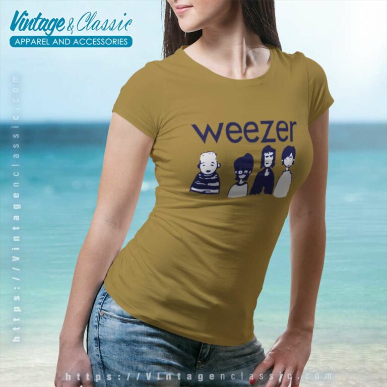 Weezer Vintage Women TShirt Weezer Vintage Women TShirt
