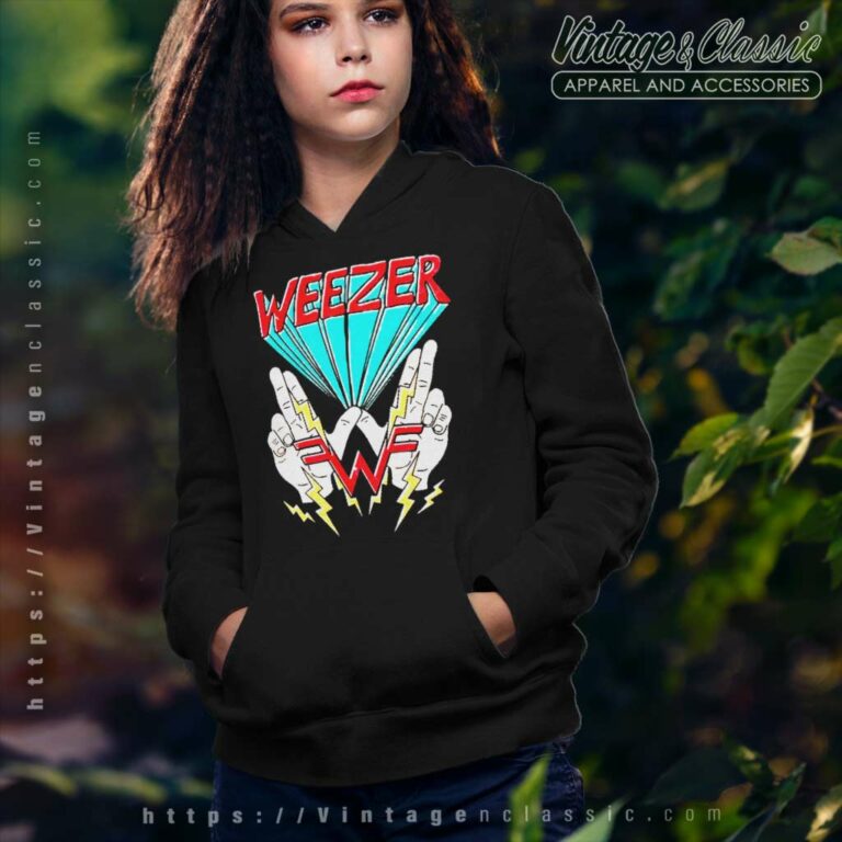 Weezer W Hand Logo Hoodie Weezer W Hand Logo Hoodie