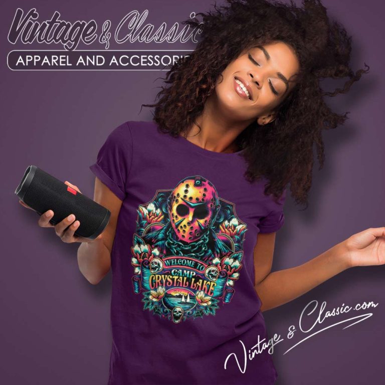 Welcome To Camp Crystal Lake Jason Shirt Friday The 13th Women TShirt Welcome To Camp Crystal Lake Jason Shirt Friday The 13th Women TShirt