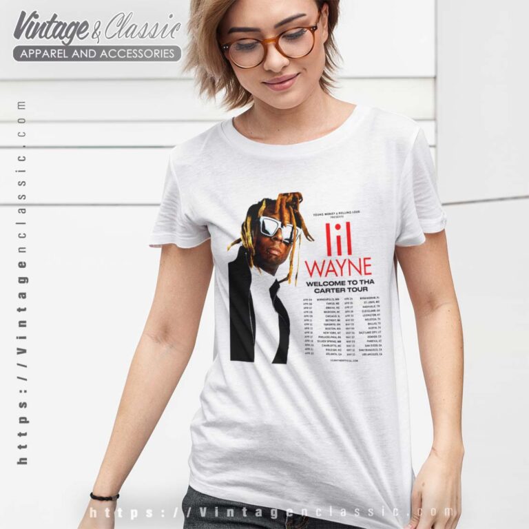 Welcome To Tha Carter Tour Poster Lil Wayne Tshirt Welcome To Tha Carter Tour Poster Lil Wayne Tshirt