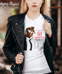 Welcome To Tha Carter Tour Poster Lil Wayne Vneck