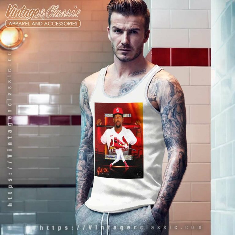 Welcome To The Show St Louis Cardinals Jordan Walker Signature Tank Top Racerback Welcome To The Show St Louis Cardinals Jordan Walker Signature Tank Top Racerback