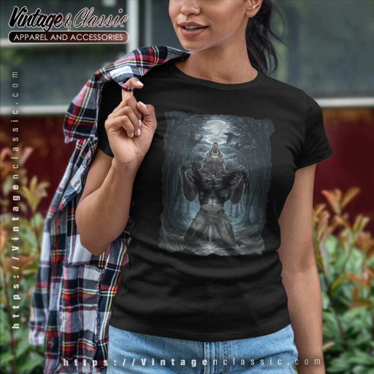 Werewolf Ripping Meme Women TShirt 1 Werewolf Ripping Meme Women TShirt 1