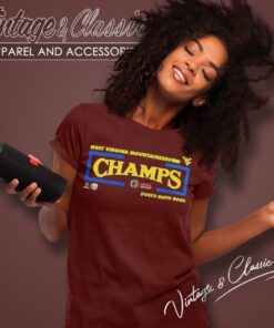 West Virginia Mountaineers 2023 Dukes Mayo Bowl Football Women T Shirt