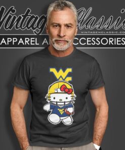 West Virginia Mountaineers Hello Kitty T Shirt