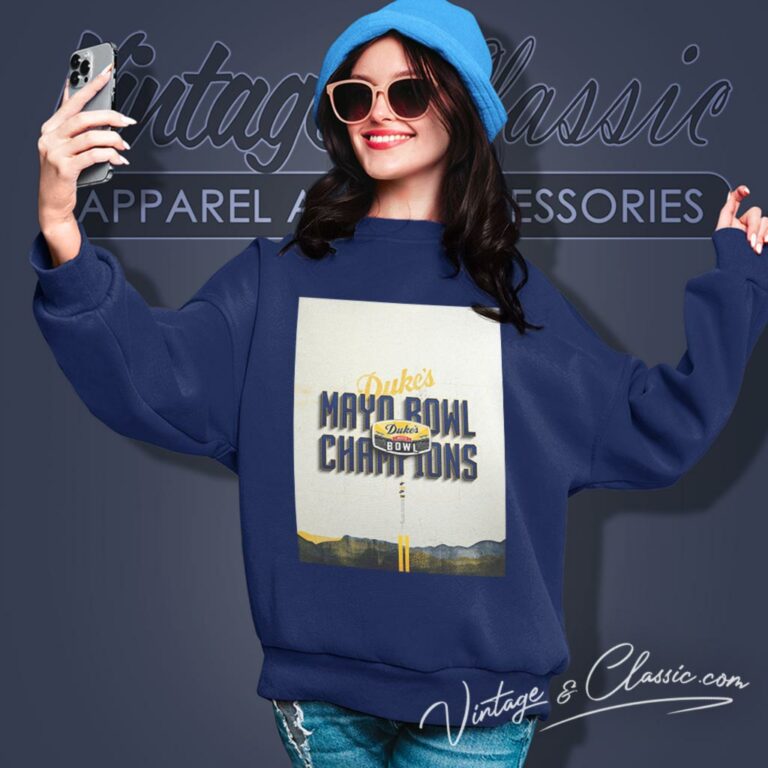 West Virginia Mountaineers Is The 2023 Dukes Mayo Bowl Champions Ncaa College Football Sweatshirt West Virginia Mountaineers Is The 2023 Dukes Mayo Bowl Champions Ncaa College Football Sweatshirt