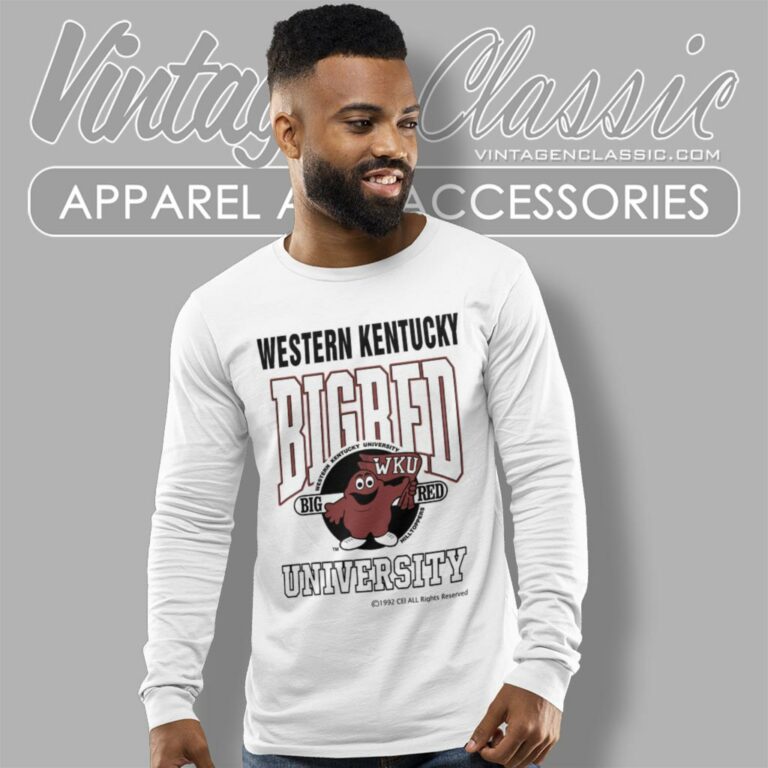 Western Kentucky University Hilltoppers Big Red Long Sleeve Tee Western Kentucky University Hilltoppers Big Red Long Sleeve Tee