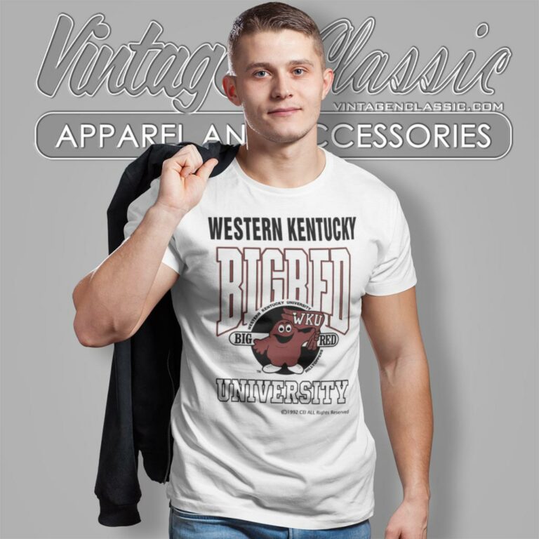 Western Kentucky University Hilltoppers Big Red T Shirt Western Kentucky University Hilltoppers Big Red T Shirt