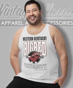 Western Kentucky University Hilltoppers Big Red Tank Top Racerback