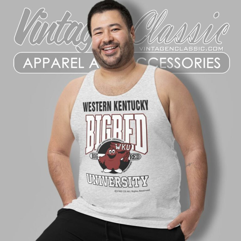 Western Kentucky University Hilltoppers Big Red Tank Top Racerback Western Kentucky University Hilltoppers Big Red Tank Top Racerback