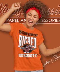 Western Kentucky University Hilltoppers Big Red Women T Shirt