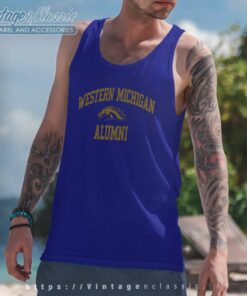 Western Michigan University Broncos Alumni Tank Top Racerback