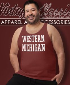 Western Michigan University Classic Tank Top Racerback 1