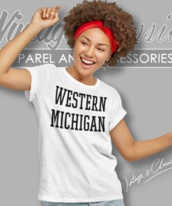 Western Michigan University Classic Women T Shirt 1