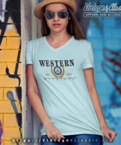 Western Michigan University V Neck TShirt