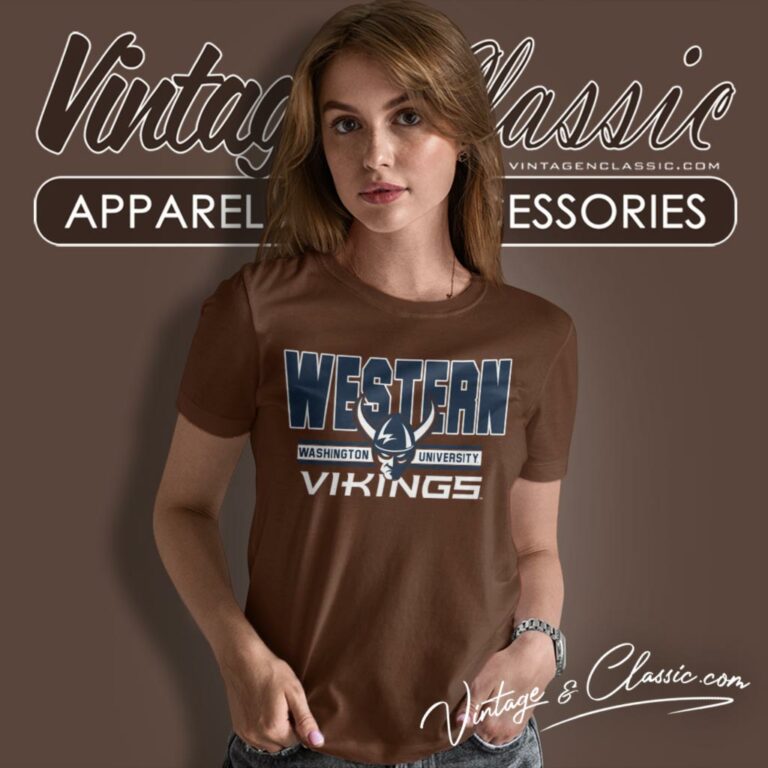 Western Washington University Vikings Women T Shirt Western Washington University Vikings Women T Shirt