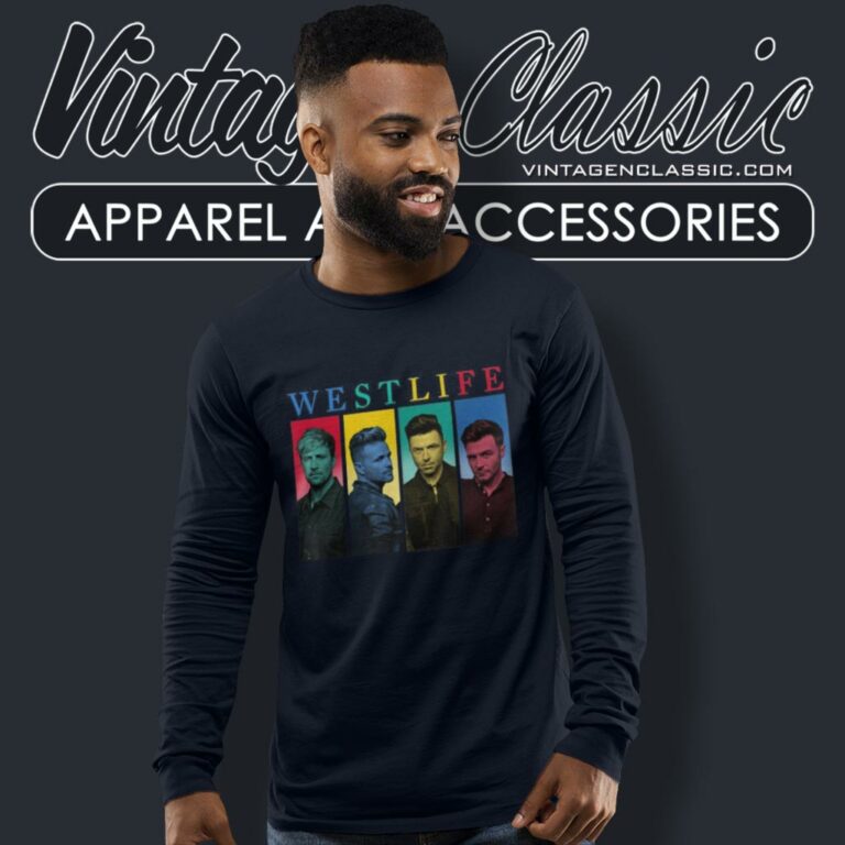 Westlife The Twenty Tour Long Sleeve Tee Westlife The Twenty Tour Long Sleeve Tee