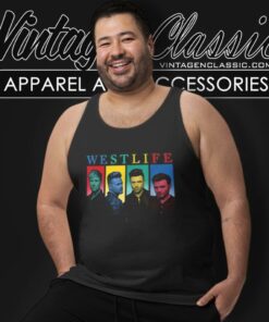 Westlife The Twenty Tour Tank Top Racerback